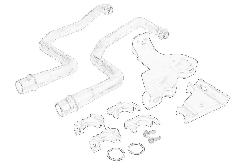Przewód nagrzewnicy (zestaw) PEUGEOT – 9821299380
