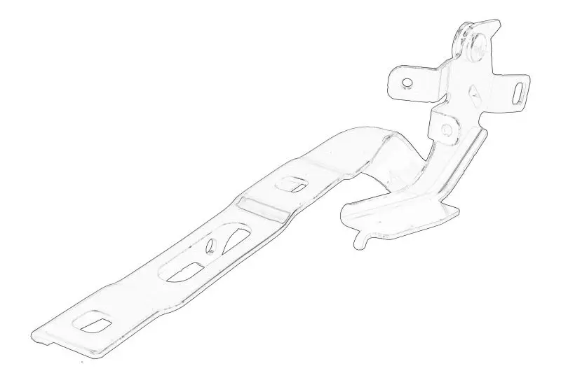 Zawias pokrywy silnika P PEUGEOT – 9823131780