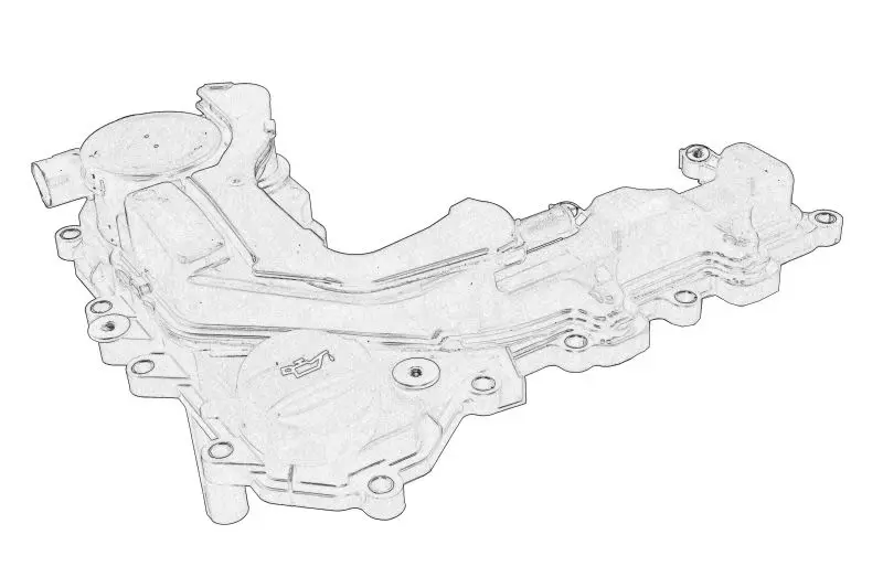 Pokrywa zaworów (membrana odmy) OPEL – 9849189680