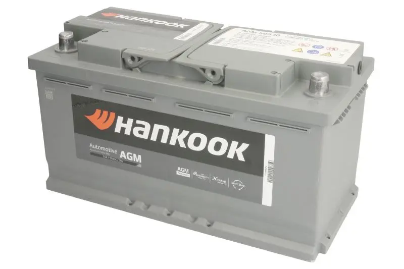 Akumulator HANKOOK 12V 95Ah/850A START&STOP AGM (P+ biegun standardowy) 352x174x190 B13 - stopka o wysokości 10,5 mm (agm/rozruchowy) – AGM59520