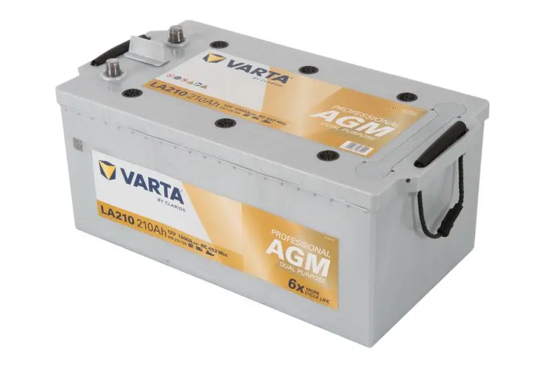 Akumulator VARTA 12V 210Ah PROFESSIONAL DUAL PURPOSE AGM L+ 518x276x242mm – AGM840210120