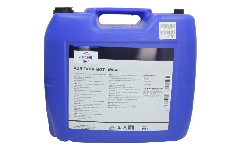 Olej silnikowy AGRIFARM (20L) 10W40 FUCHS XXL – AGRIFARM MOT 10W40 20L