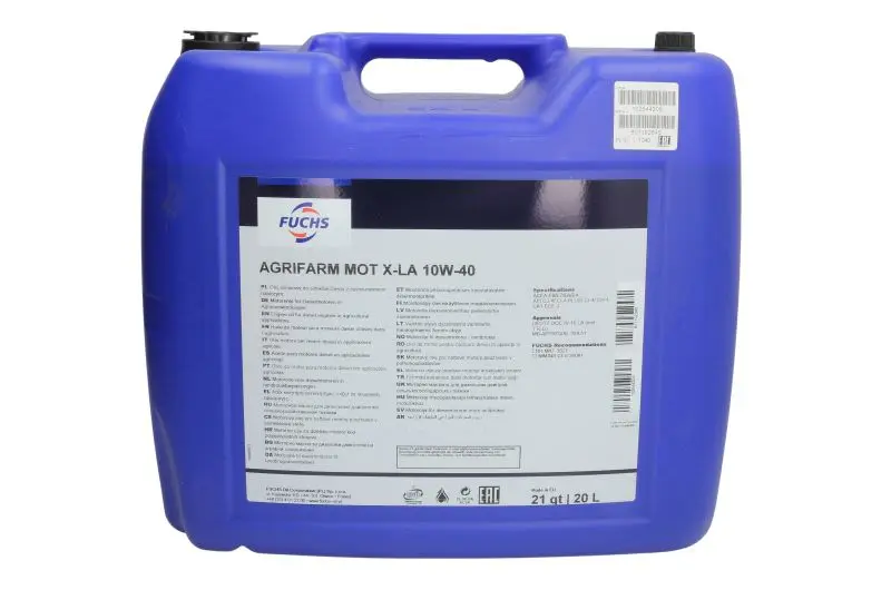 Olej silnikowy AGRIFARM (20L) 10W40 FUCHS XXL – AGRIFARM MOT XLA10W40 20L