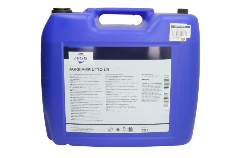 Olej hydrauliczno-przekładniowy AGRIFARM (20L) 20W30/80W85 (UTTO) FUCHS XXL – AGRIFARM UTTO LN 20L