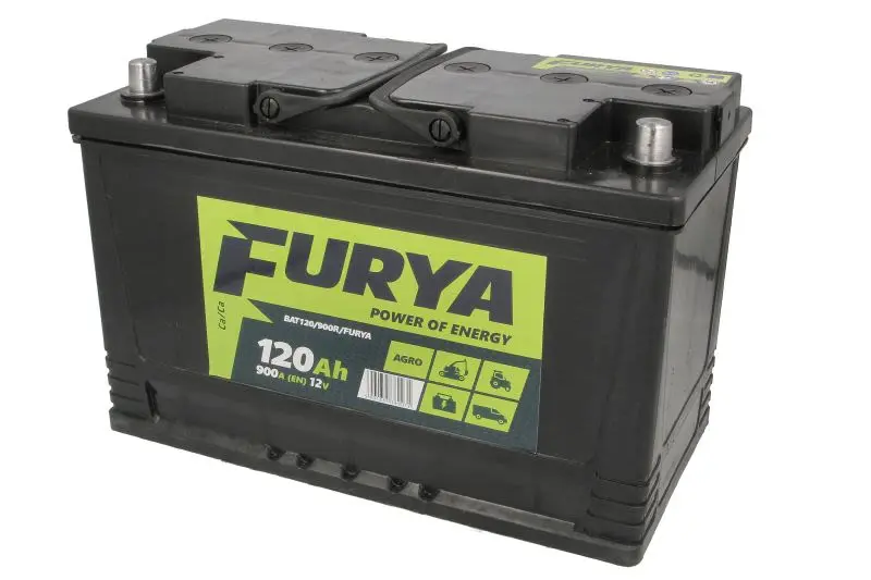 Akumulator 12V 120Ah/900A (P+ Biegun standardowy) 348x175x234 B03 (Rozruchowy) FURYA – BAT120/900R/FURYA