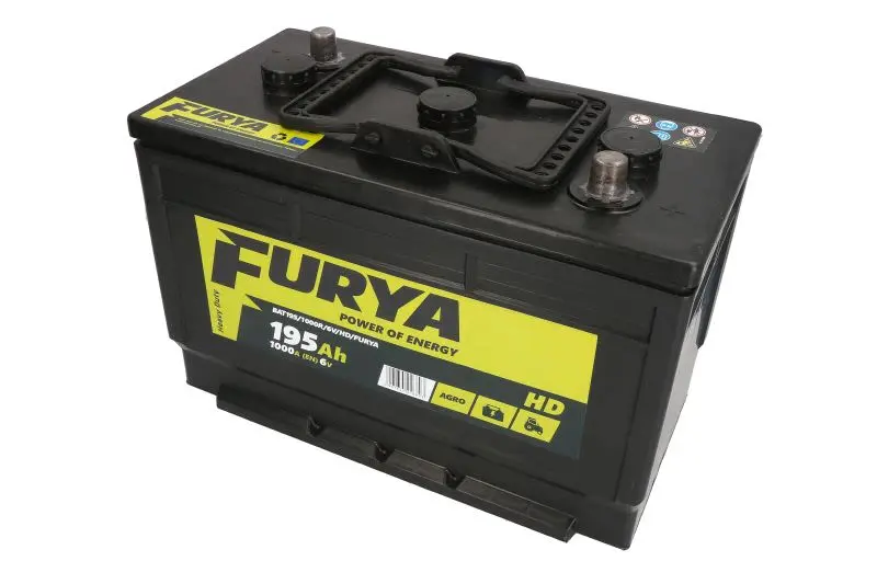 Akumulator 6V 195Ah/1000A AGRO FURYA – BAT195/1000R/6V/HD/FURYA