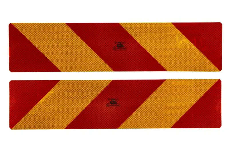 Tablica ostrzegawcza / informacyjna tył (2szt.) 130mm x 565mm CARGOPARTS – CARGO-AER5/INK