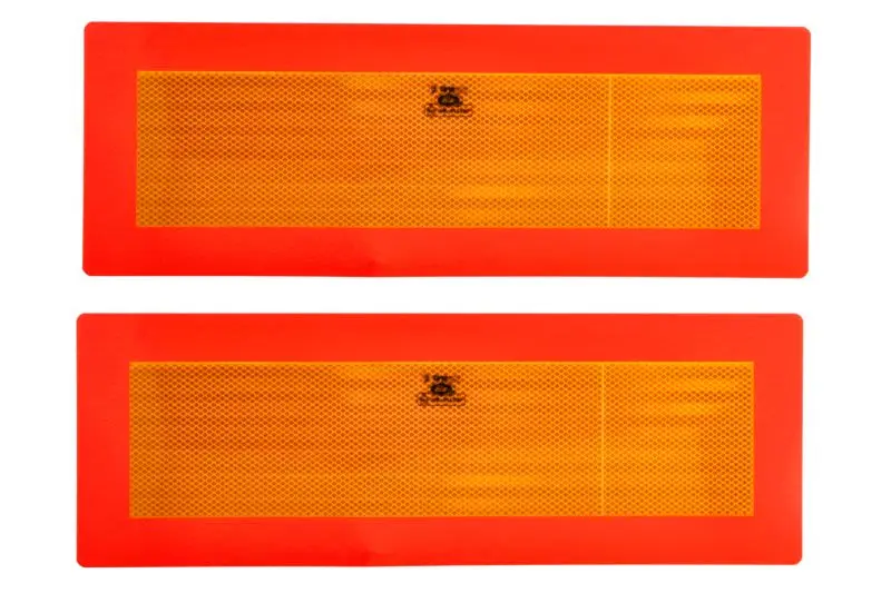 Tablica wyróżniająca tył (2szt.) 200mm x 565mm CARGOPARTS – CARGO-AET5