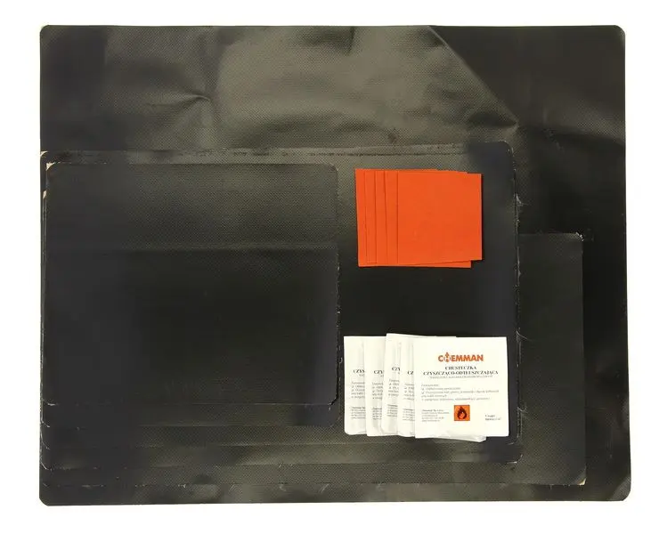 Zestaw naprawczy plandeki CARGOPARTS – CARGO-RK/BLACK/SET