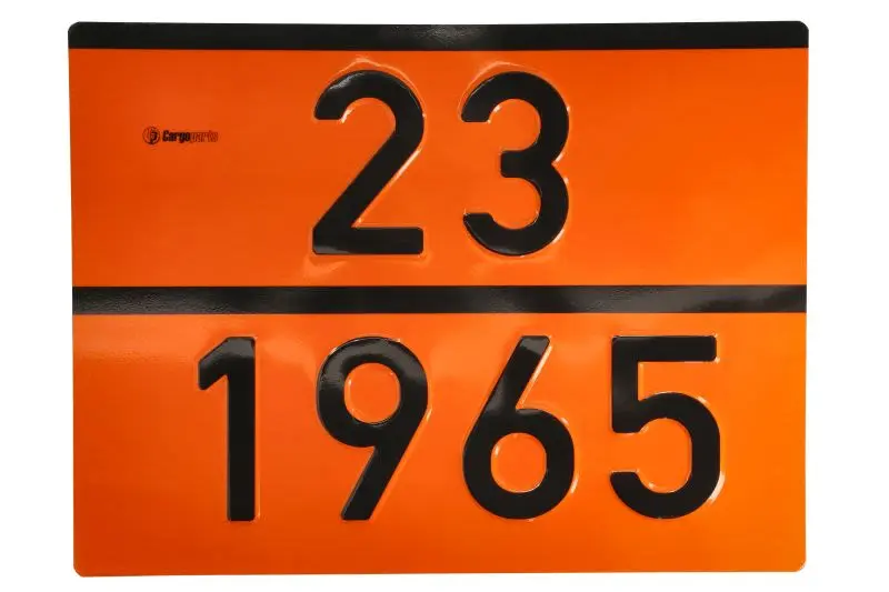 Tablica wyróżniająca ADR 23/1965 LPG (1szt.) CARGOPARTS – CARGO-T022