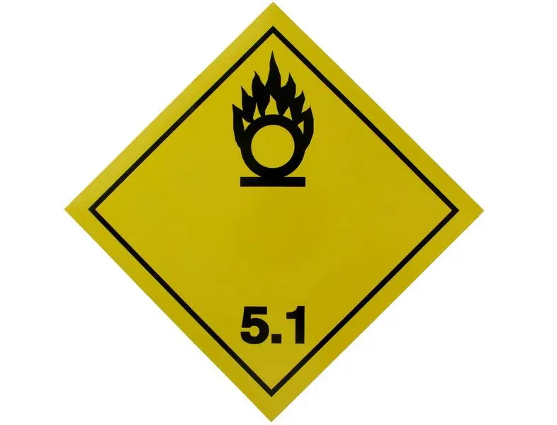 Nalepka ostrzegawcza/informacyjna ADR 5,1 (1szt.) CARGOPARTS – CARGO-T085