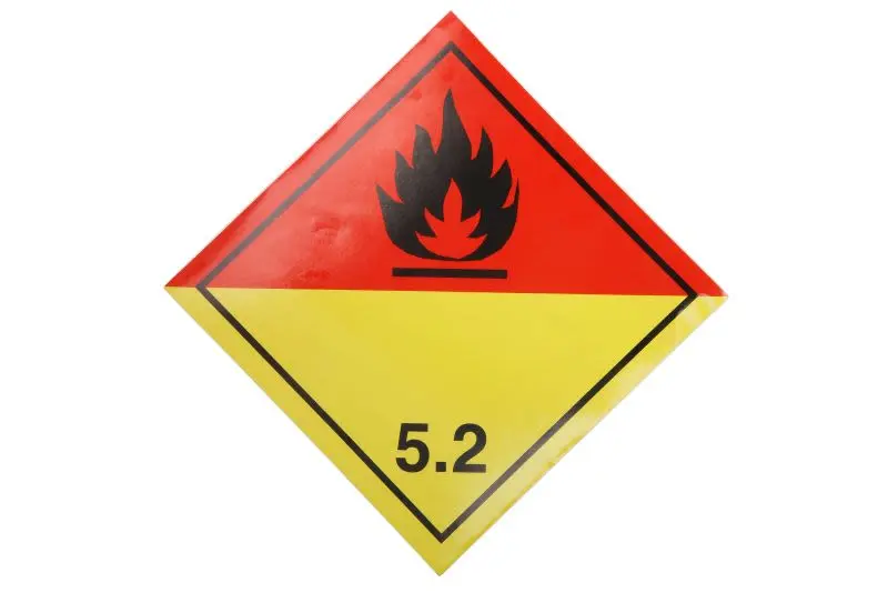 Nalepka ostrzegawcza/informacyjna ADR 5,2 (1szt.) CARGOPARTS – CARGO-T086