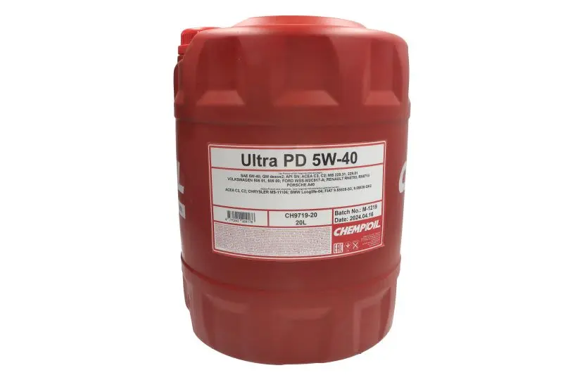 Olej silnikowy (20L) 5W40 CHEMPIOIL XXL – CH U. PD C3 5W40 20L PL