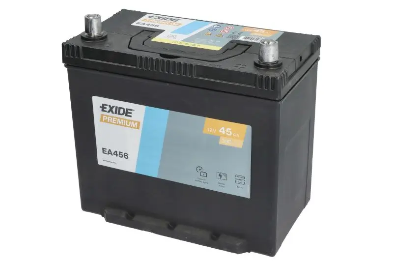 Akumulator EXIDE 12V 45Ah/390A PREMIUM (P+) 237x127x227 (rozruchowy) – EA456