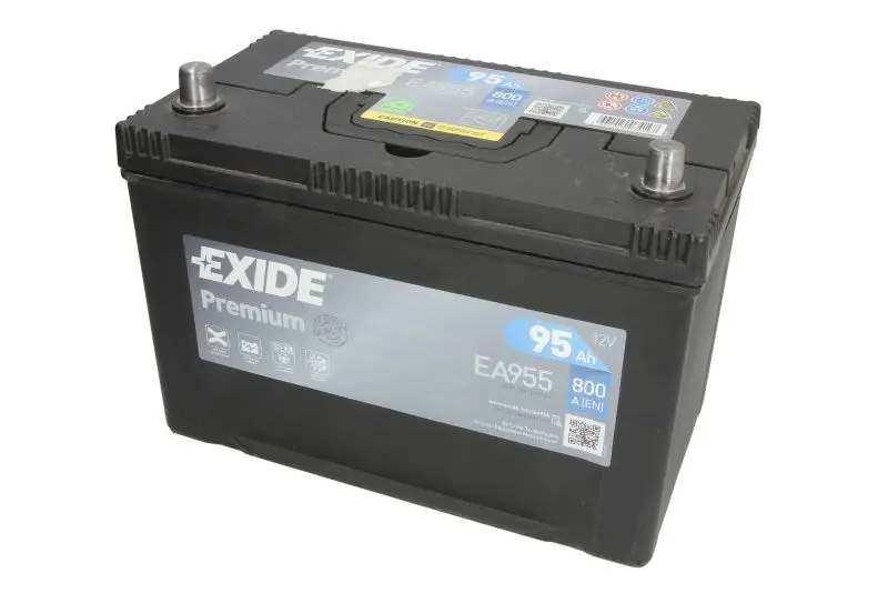 Akumulator EXIDE 12V 95Ah/800A PREMIUM (L+) 306x173x222 (rozruchowy) – EA955
