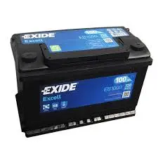 Akumulator EXIDE 12V 100Ah/720A EXCELL (P+) 315x175x205 B13 - stopka o wysokości 10,5 mm (rozruchowy) – EB1000