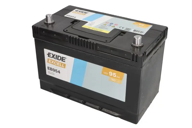 Akumulator EXIDE 12V 95Ah/760A EXCELL (P+) 306x173x222 (rozruchowy) – EB954