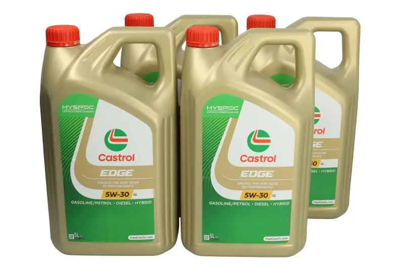 Olej silnikowy EDGE (4x4L) 5W30 CASTROL – EDGE 5W30 LL 4L SET