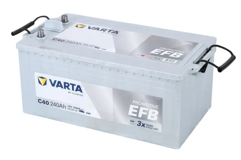 Akumulator 12V 240Ah/1200A PROMOTIVE EFB (L+) 518x276x242 B00 - brak stopki mocującej (EFB/Rozruchowy) VARTA – EFB740500120