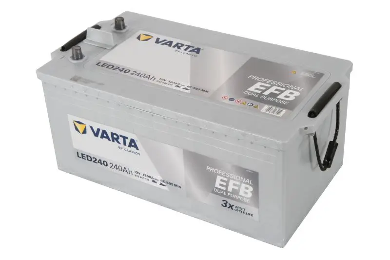 Akumulator VARTA 12V 240Ah PROFESSIONAL DUAL PURPOSE EFB L+ 513x276x242mm – EFB932240120