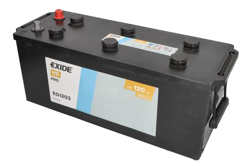 Akumulator 12V 120Ah/680A STARTPRO (L+ Biegun standardowy) 513x189x223 B00 - brak stopki mocującej (Rozruchowy) EXIDE – EG1203