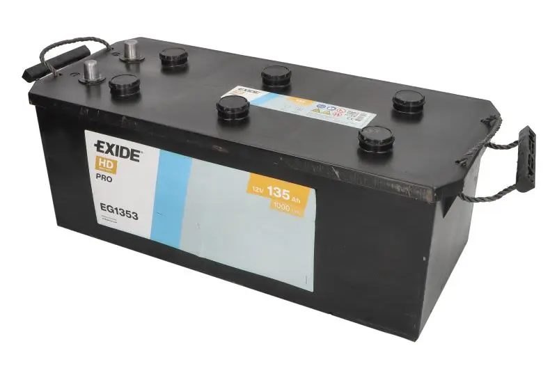 Akumulator 12V 135Ah/1000A STARTPRO (L+ Biegun standardowy) 514x218x210 B00 - brak stopki mocującej (Rozruchowy) EXIDE – EG1353