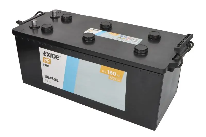 Akumulator 12V 180Ah/1000A STARTPRO (L+ Biegun standardowy) 513x223x223 B00 - brak stopki mocującej (Rozruchowy) EXIDE – EG1803