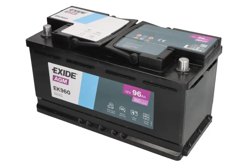 Akumulator EXIDE 12V 96Ah/850A AGM – EK960
