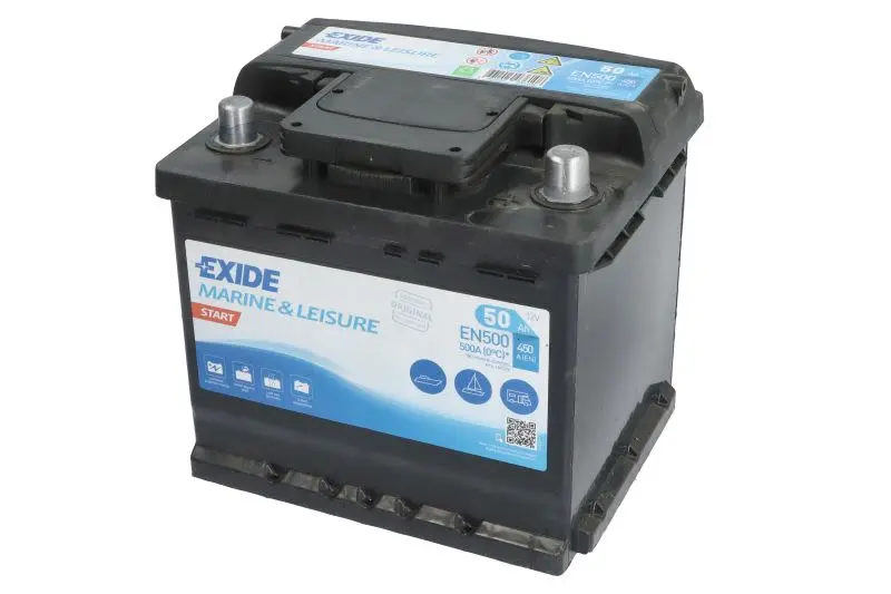 Akumulator EXIDE 12V 50Ah/450A MARINE/RV – EN500