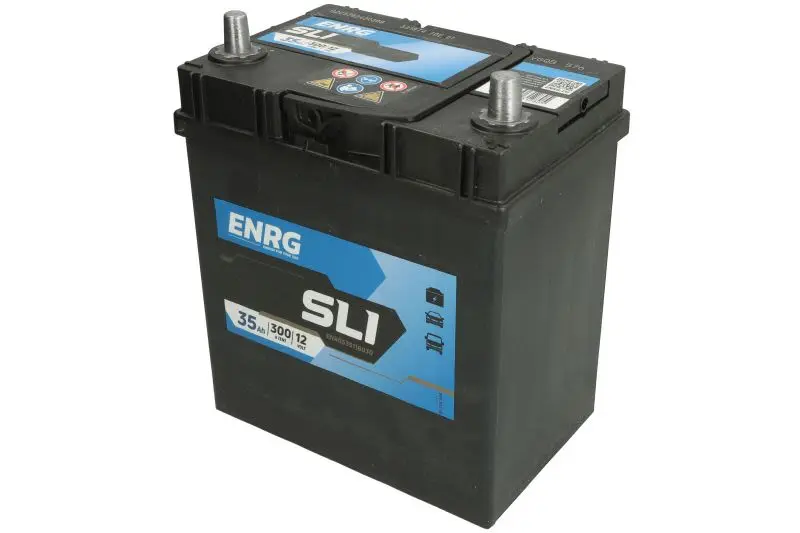 Akumulator ENRG 12V 35Ah/300A CLASSIC (P+ biegun cienki (pojazdy japońskie)) 187x127x227 B00 (rozruchowy) – ENRG535118030