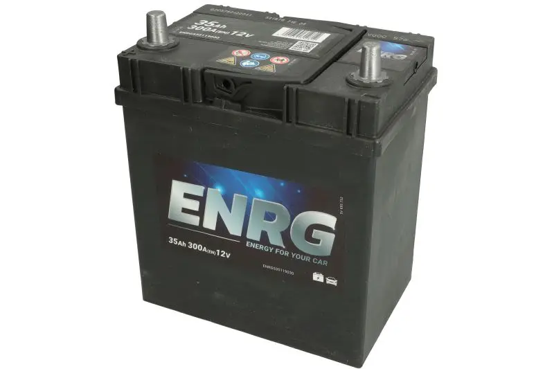 Akumulator ENRG 12V 35Ah/300A CLASSIC (L+ biegun cienki (pojazdy japońskie)) 187x127x227 B00 (rozruchowy) – ENRG535119030