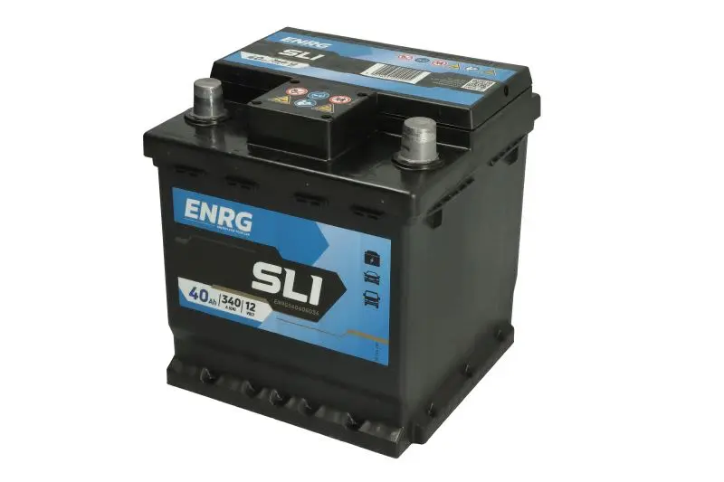 Akumulator ENRG 12V 40Ah/340A CLASSIC (P+ biegun standardowy) 175x175x190 B13 - stopka o wysokości 10,5 mm (rozruchowy) – ENRG540406034