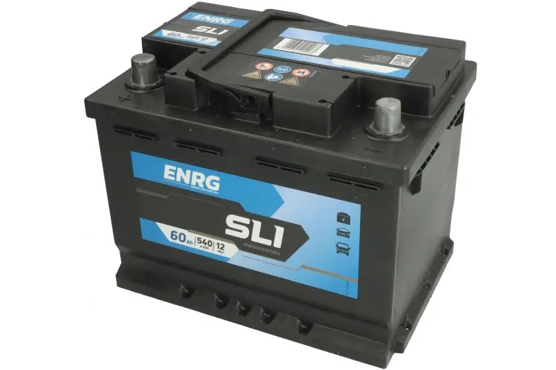 Akumulator ENRG 12V 60Ah/540A CLASSIC (L+ biegun standardowy) 242x175x190 B13 - stopka o wysokości 10,5 mm (rozruchowy) – ENRG560127054
