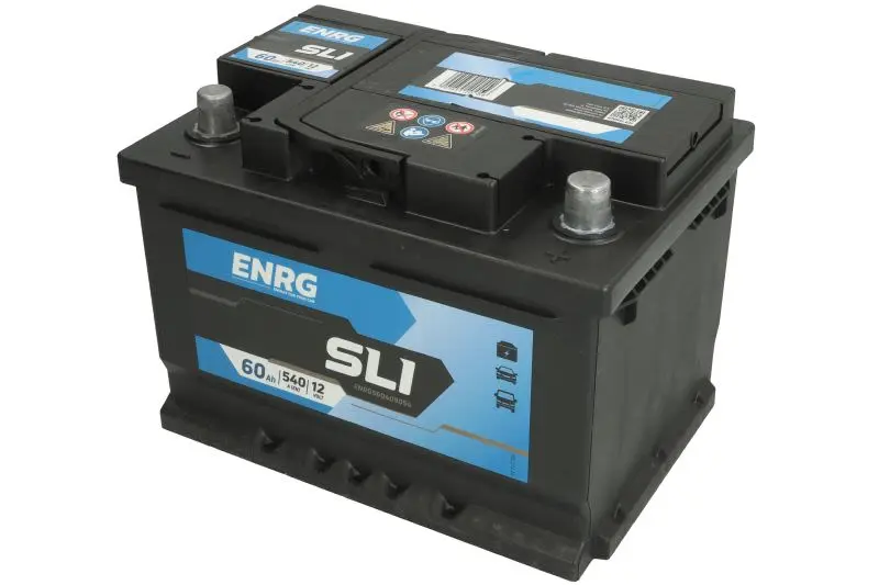 Akumulator ENRG 12V 60Ah/540A CLASSIC (P+ biegun standardowy) 242x175x175 B13 - stopka o wysokości 10,5 mm (rozruchowy) – ENRG560409054