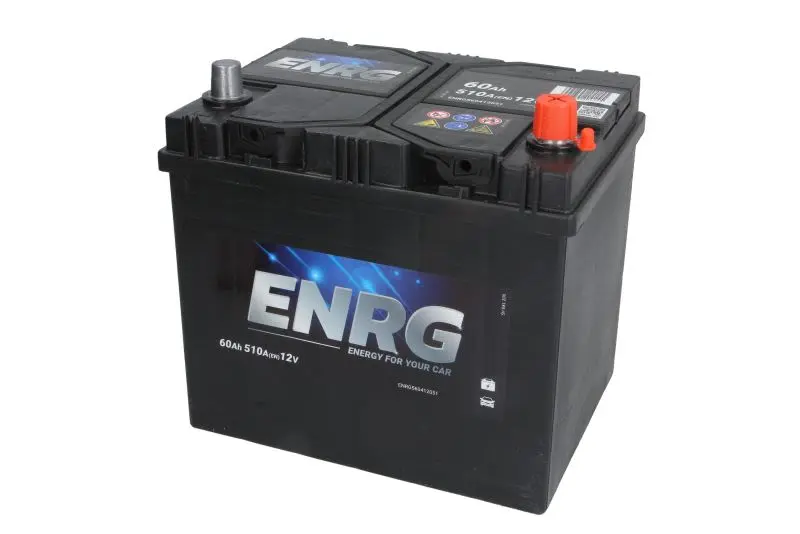 Akumulator ENRG 12V 60Ah/510A CLASSIC (P+ biegun standardowy) 232x173x225 B00 - brak stopki mocującej (rozruchowy) – ENRG560412051