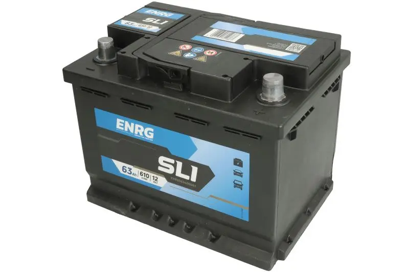 Akumulator ENRG 12V 63Ah/610A CLASSIC (P+ biegun standardowy) 242x175x190 B13 (rozruchowy) – ENRG563400061