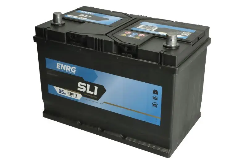 Akumulator ENRG 12V 95Ah/830A CLASSIC (P+ biegun standardowy) 306x173x225 B01 - stopka o wysokości 10,5 mm (rozruchowy) – ENRG595404083