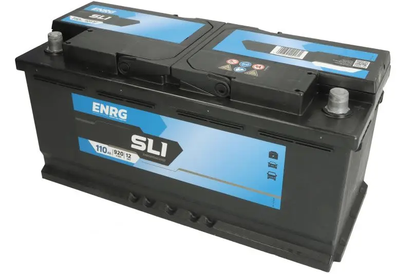 Akumulator ENRG 12V 110Ah/920A CLASSIC (P+ biegun standardowy) 393x175x190 B13 - stopka o wysokości 10,5 mm (rozruchowy) – ENRG610402092