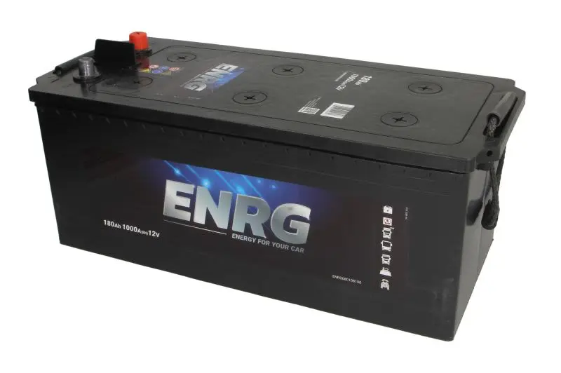 Akumulator 12V 180Ah/1000A SHD (L+ Biegun standardowy) 513x223x223 B00 - brak stopki mocującej (Rozruchowy) ENRG – ENRG680108100