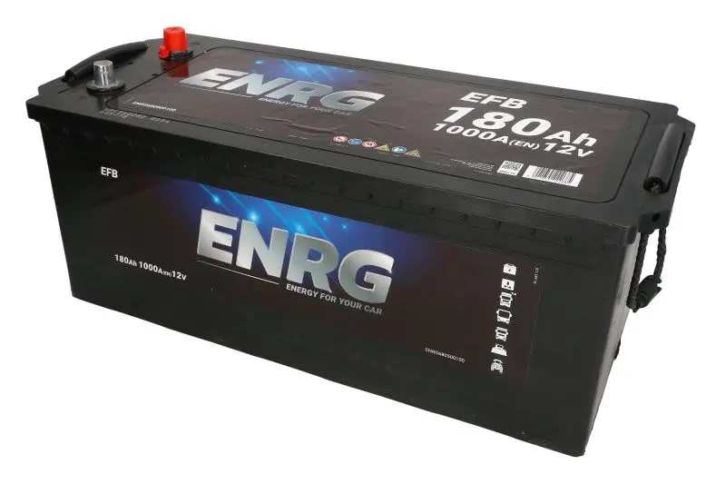 Akumulator 12V 180Ah/1000A EFB oś tylna (L+ Biegun standardowy) 513x223x223 B00 - brak stopki mocującej (EFB/Rozruchowy) ENRG – ENRG680500100