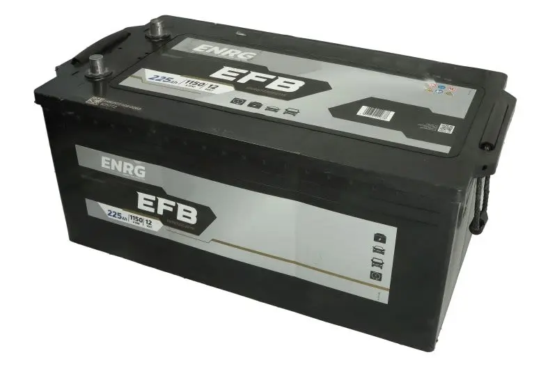 Akumulator 12V 225Ah/1150A EFB oś tylna (L+ Biegun standardowy) 513x276x242 B00 - brak stopki mocującej (EFB/Rozruchowy) ENRG – ENRG725500115