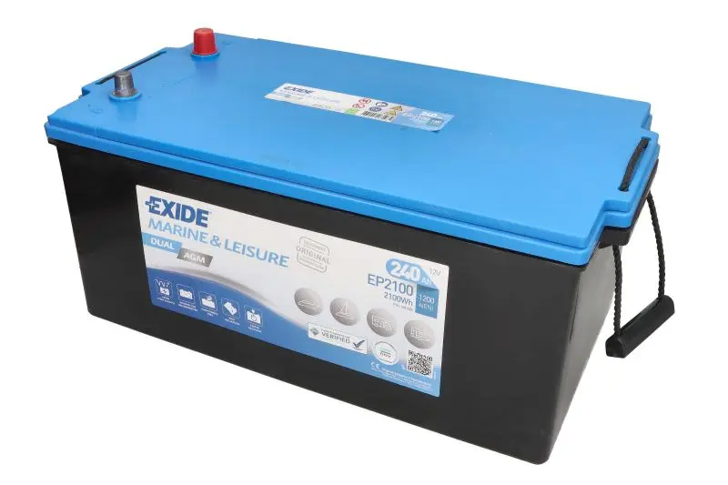 Akumulator 12V 240Ah/1200A DUAL AGM EXIDE – EP2100