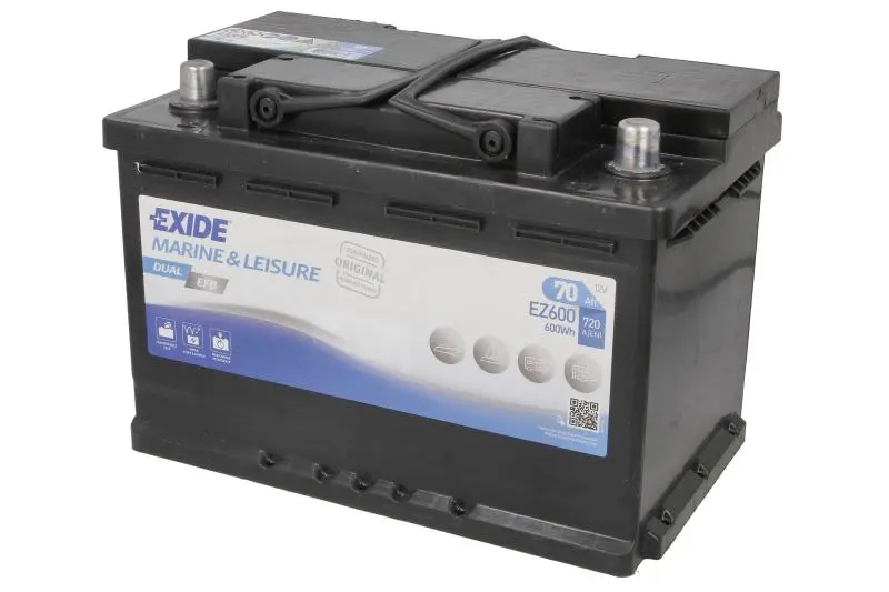 Akumulator EXIDE 12V 70Ah/760A DUAL EFB – EZ600