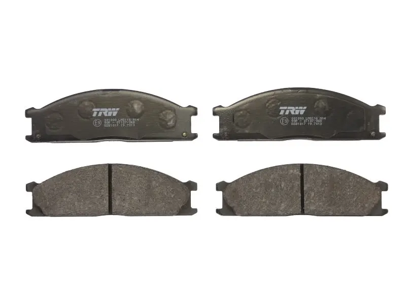 Klocki hamulcowe kpl. przód TRW AUTOMOTIVE – GDB1017