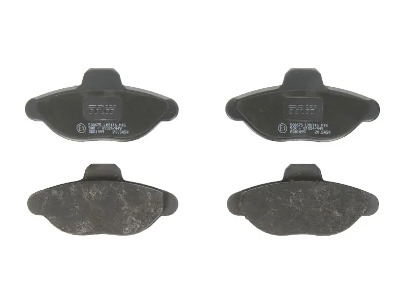 Klocki hamulcowe kpl. przód TRW AUTOMOTIVE – GDB1099