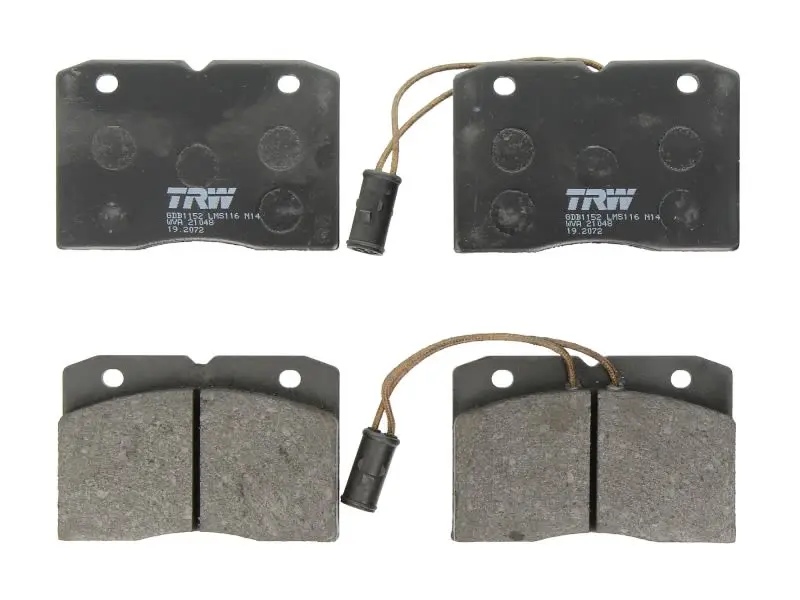 Klocki hamulcowe kpl. przód TRW AUTOMOTIVE – GDB1152
