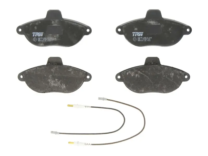 Klocki hamulcowe kpl. przód (z dodatkami) TRW AUTOMOTIVE – GDB1216