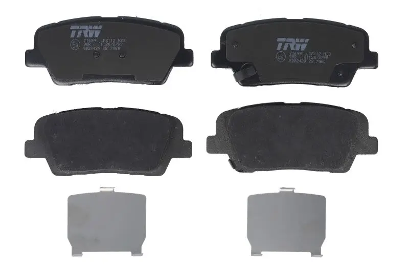 Klocki hamulcowe kpl. tył TRW AUTOMOTIVE – GDB2429