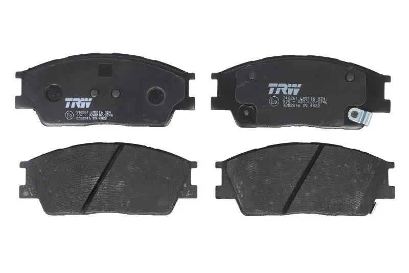 Klocki hamulcowe kpl. przód TRW AUTOMOTIVE – GDB2516