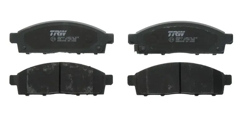 Klocki hamulcowe kpl. przód TRW AUTOMOTIVE – GDB3435